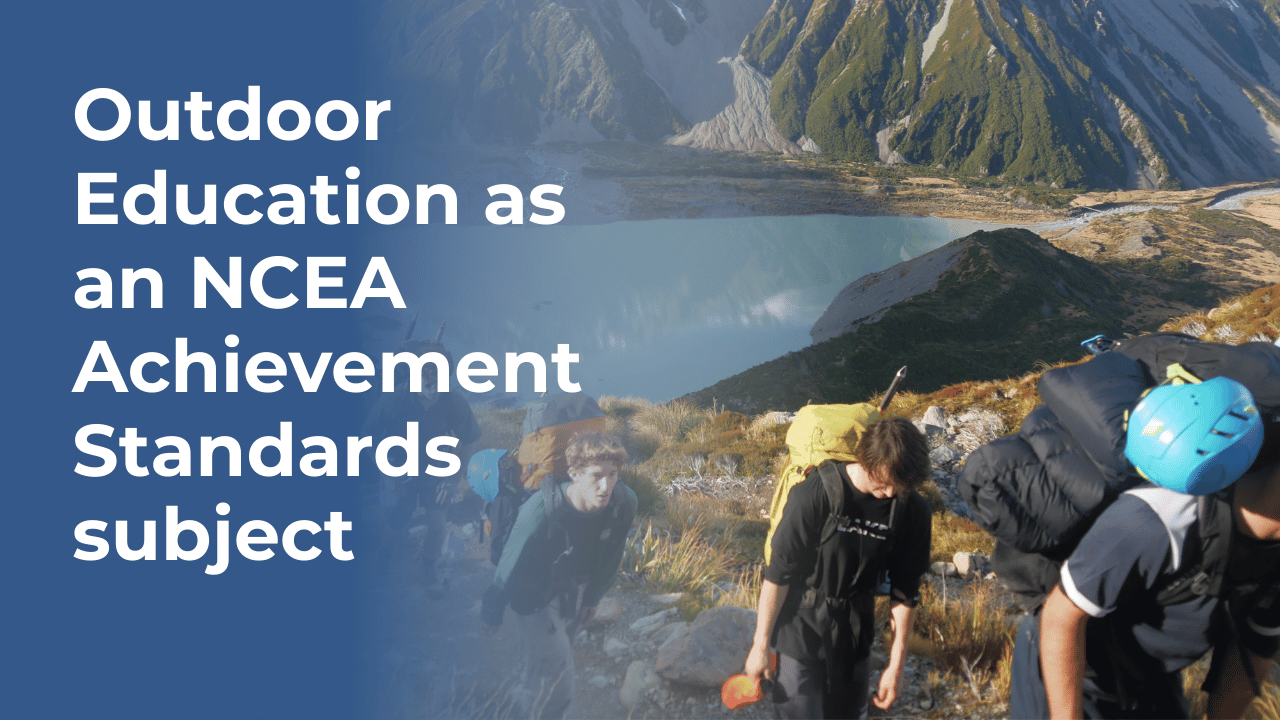 NCEA Outdoor Education Proposed Changes
